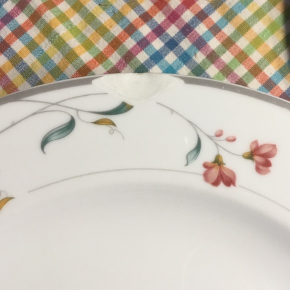 Set of (2) Dinner Plates 10-3/4"~Christopher Stuart Y0205 Melrose Fine China - Picture 7 of 7